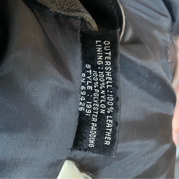 Leather Open Road Biker Jacket - Picture 12 of 12